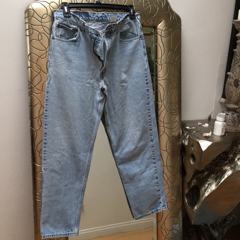 Vintage approx early 2000s Levi’s Dad Jeans 550s W36 / L30 made in USA